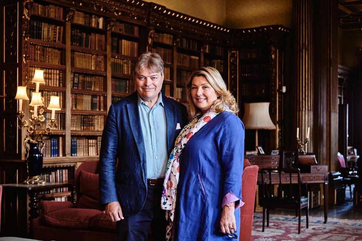 Highclere Library (Episode 4 of Highclere - The Real Downton Abbey)