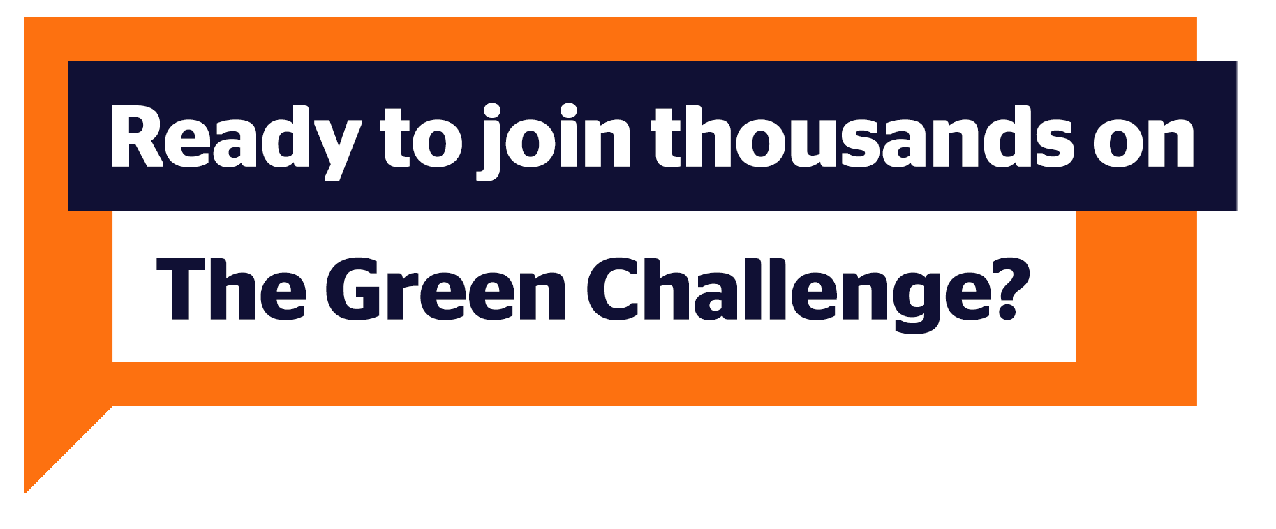 Ready to join thousands on the green challenge?: https://www.togethertv.com/greenchallenge