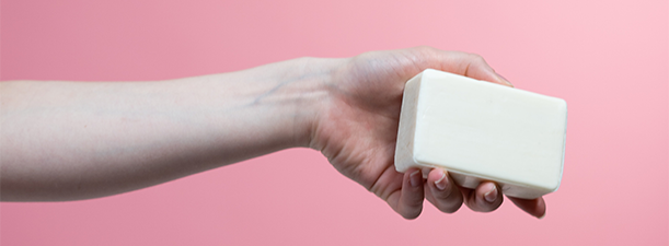 Use bar soap (Photo by Cottonbro via Pexels)