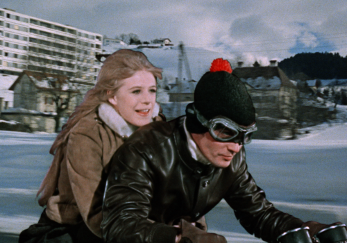 Girl on A Motorcycle